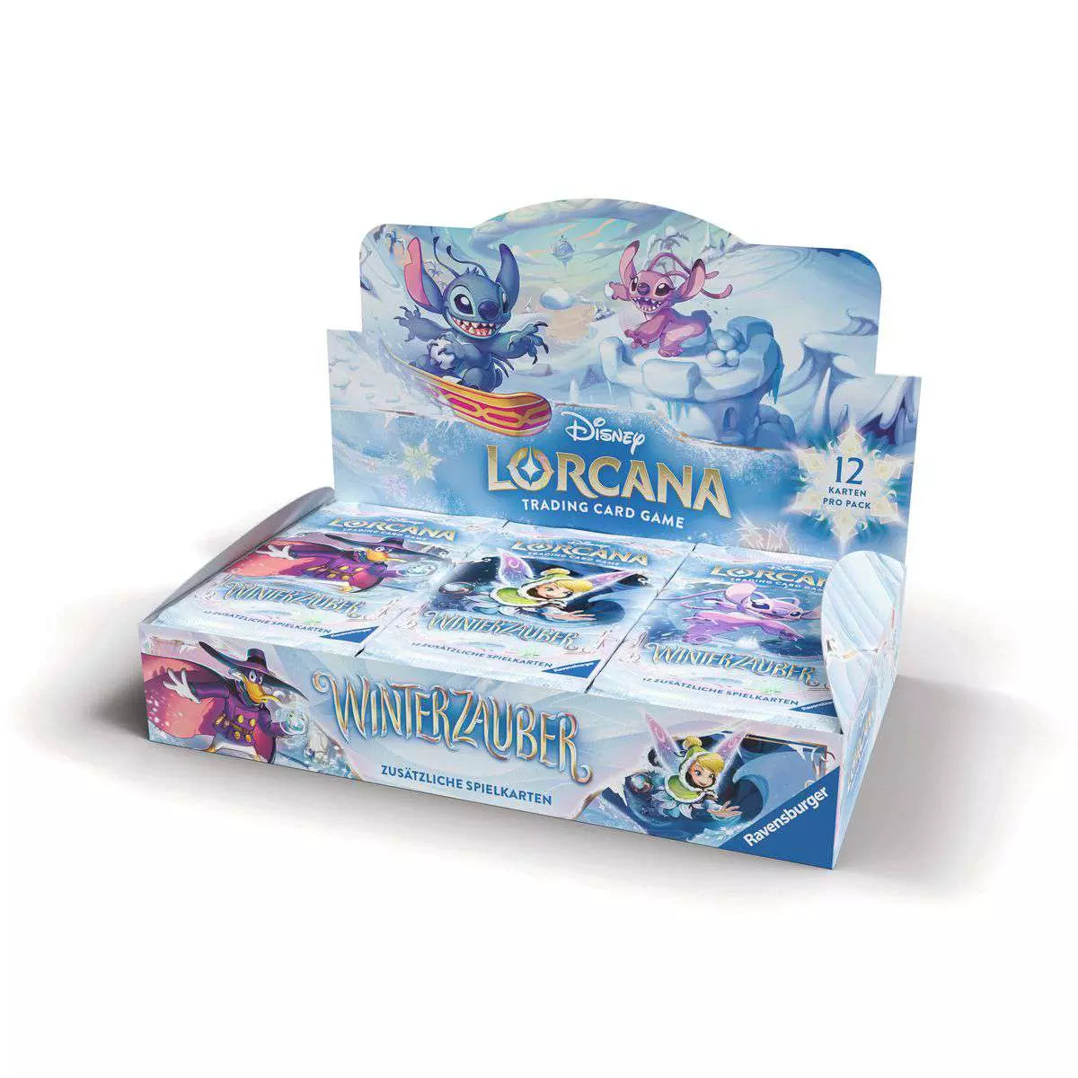 Disney Lorcana Winterzauber Booster Display Deutsch mit 24 Boostern