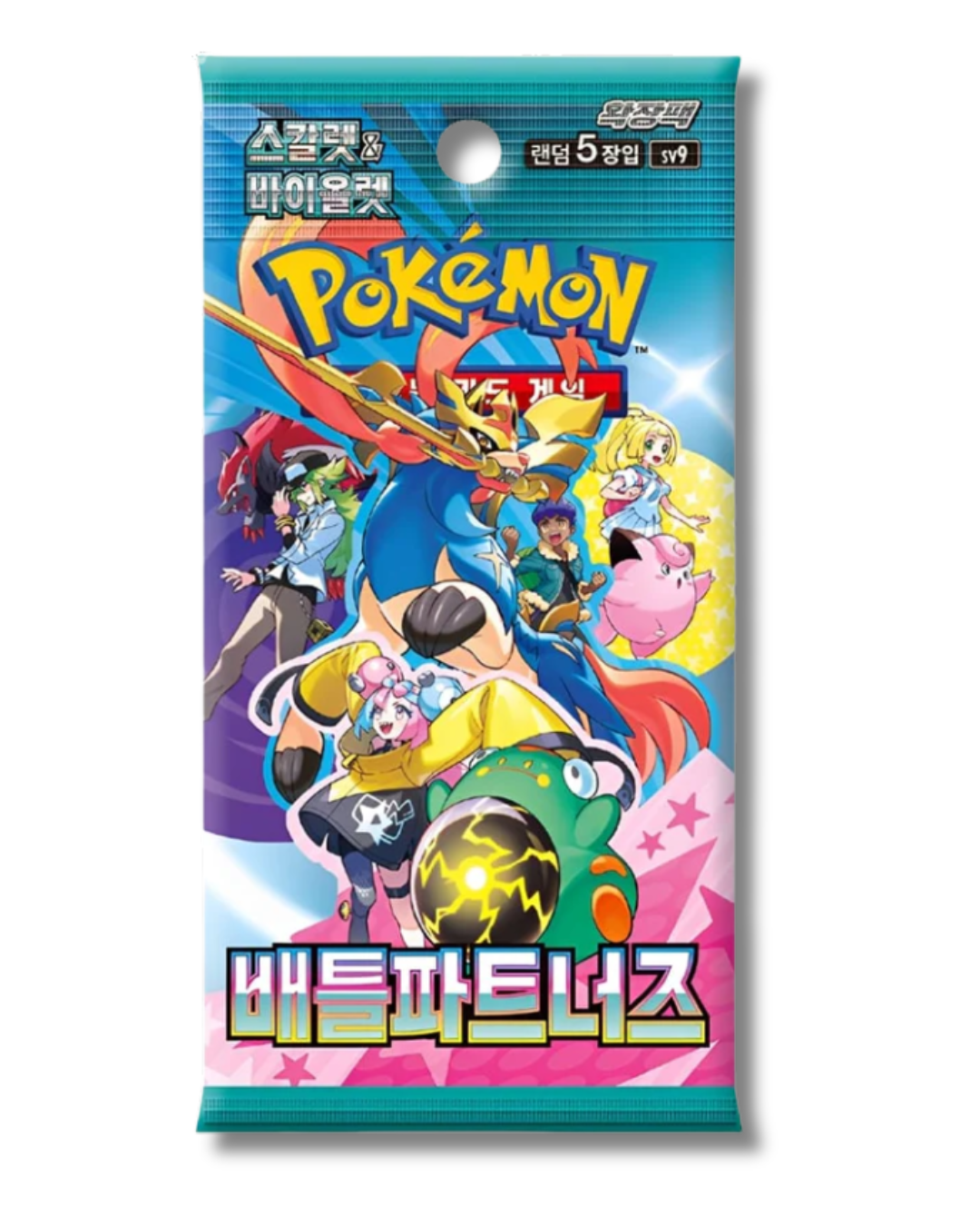 Pokemon Battle Partners Booster Pack Koreanisch (sv9)