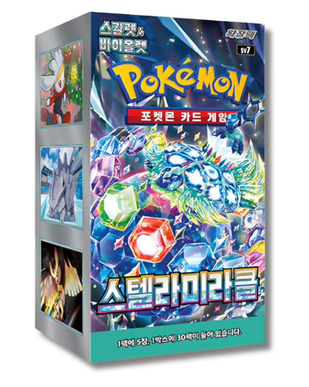 Pokemon Stellar Miracle Display Booster Box Koreanisch (sv7)