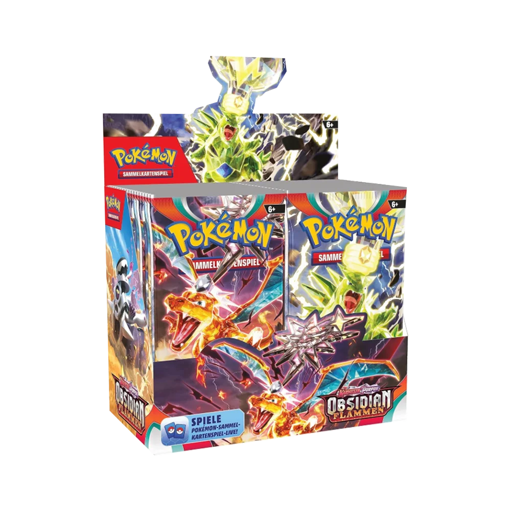 Pokemon Display Obsidian Flammen Deutsch (36 Booster) KP03