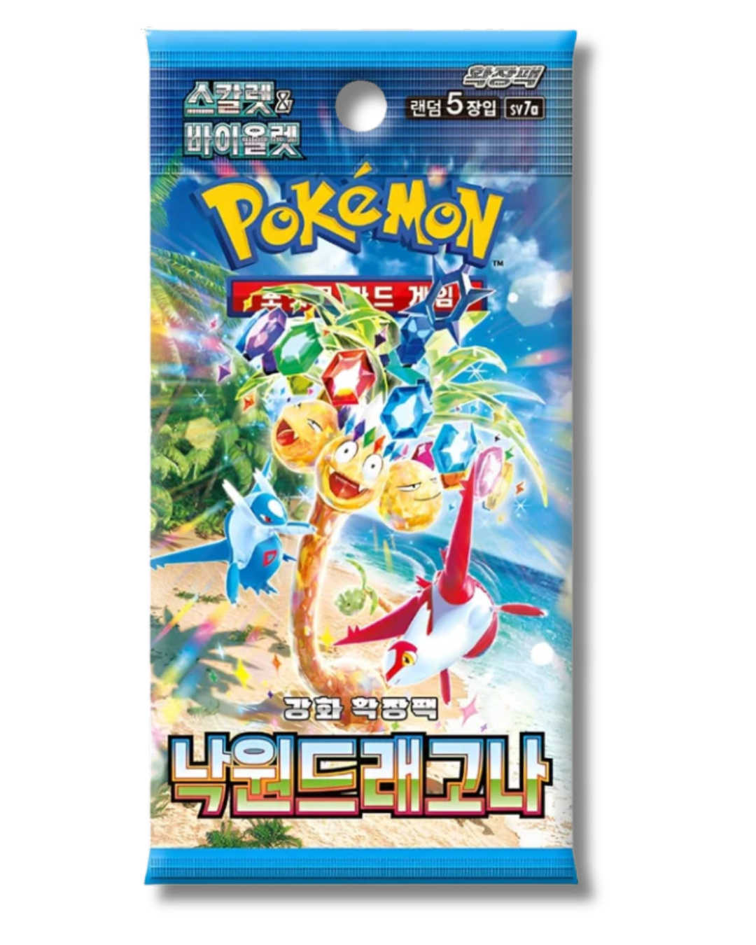 Pokemon Paradise Dragona Booster Pack Koreanisch (sv7a)