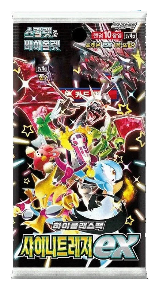 Pokémon Shiny Treasure ex SV4a Einzelbooster Koreanisch