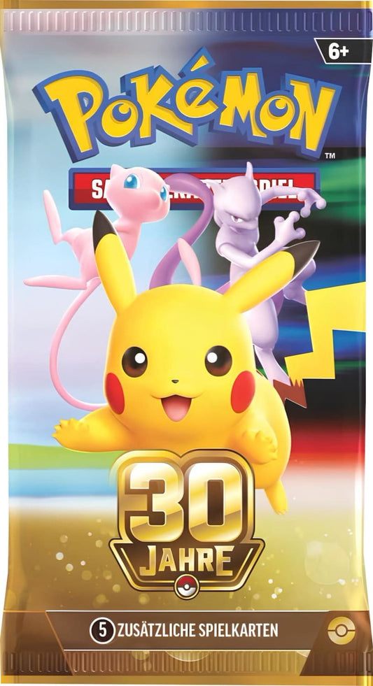 Pokémon 30 Jahre Booster – Deutsch – 30th Celebration