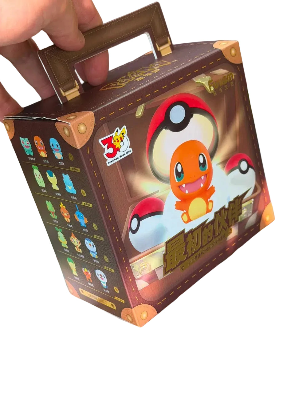 Pokémon Palmsize Wonders First Partner Koffer-Blindbox – chinesische 30th Anniversary Edition