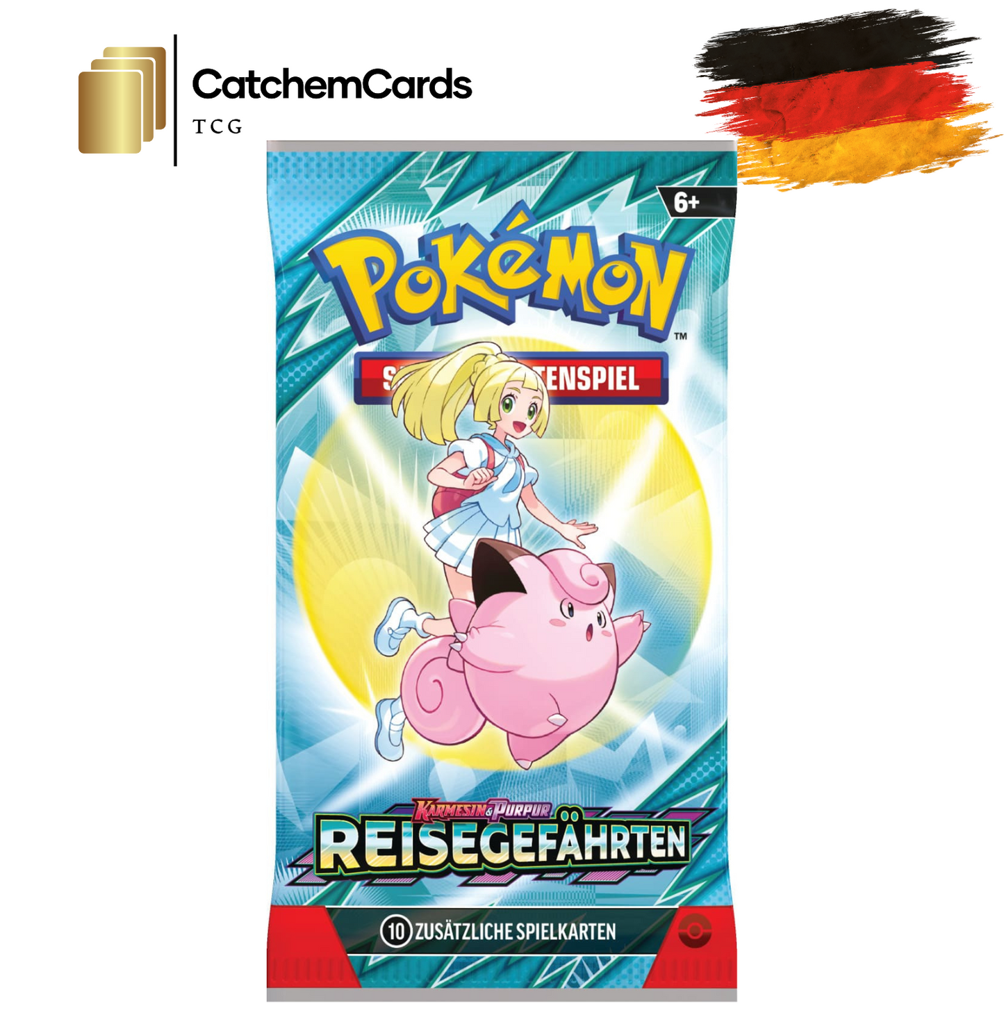 Pokemon Booster Reisegefährten Sammelkarten Karmesin & Purpur