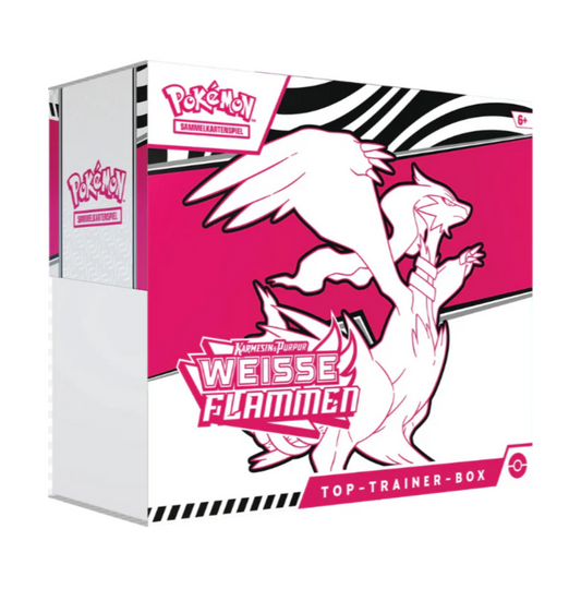 Sammelkarte Pokemon Weisse Flammen Top Trainer Box Karten Deutsch