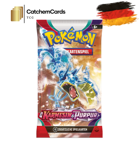 Pokemon Booster Karmesin & Purpur Base Set Sammelkarten