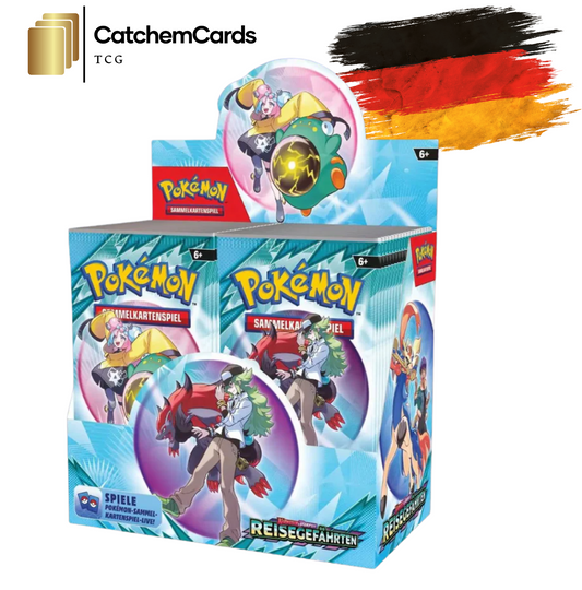 Pokemon Display 36er Reisegefährten Deutsch Karmesin & Purpur