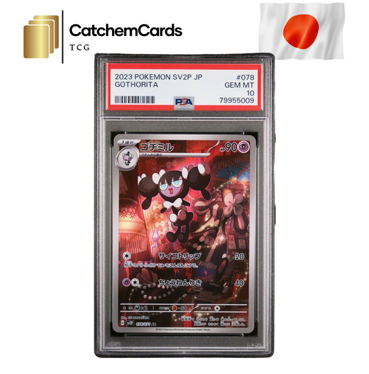 PSA 10 Hypnomorba Gem Mint (JP) Pokemon Grading Karte (sv2P 078)