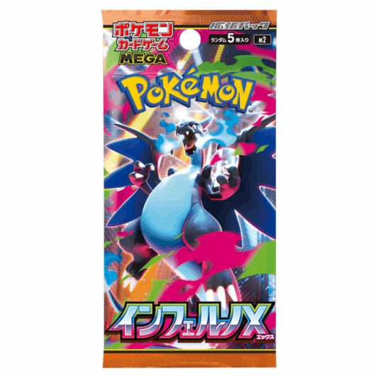 Pokémon Mega Inferno X Booster Pack - JPN