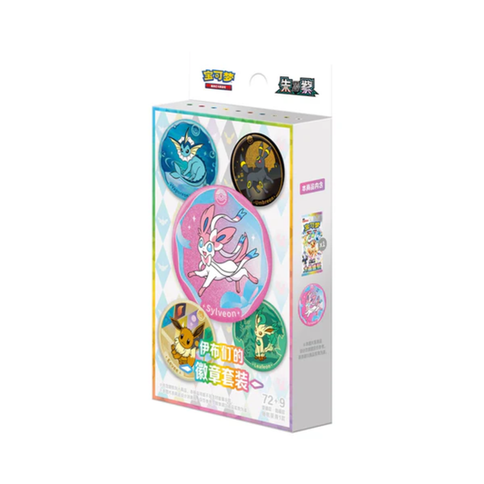 Pokémon Terastal Gathering CSV9.5C Badge Set chinesisch