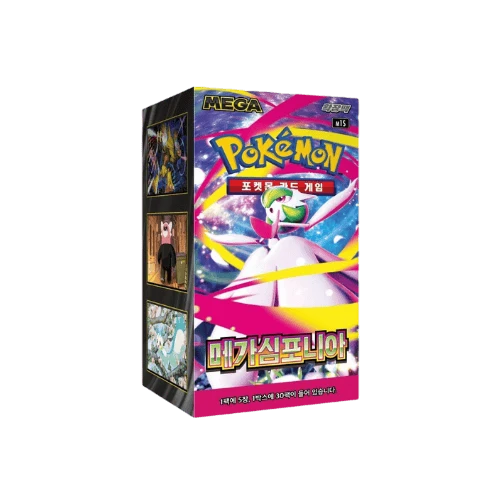 Pokémon Mega Symphonia Display (M1S) – 30 Booster Koreanisch