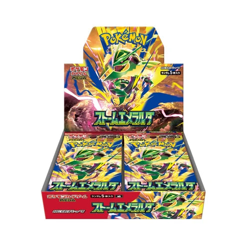Pokémon Storm Emeralda Display M6 Japanisch – 30 Booster (ohne Folie)