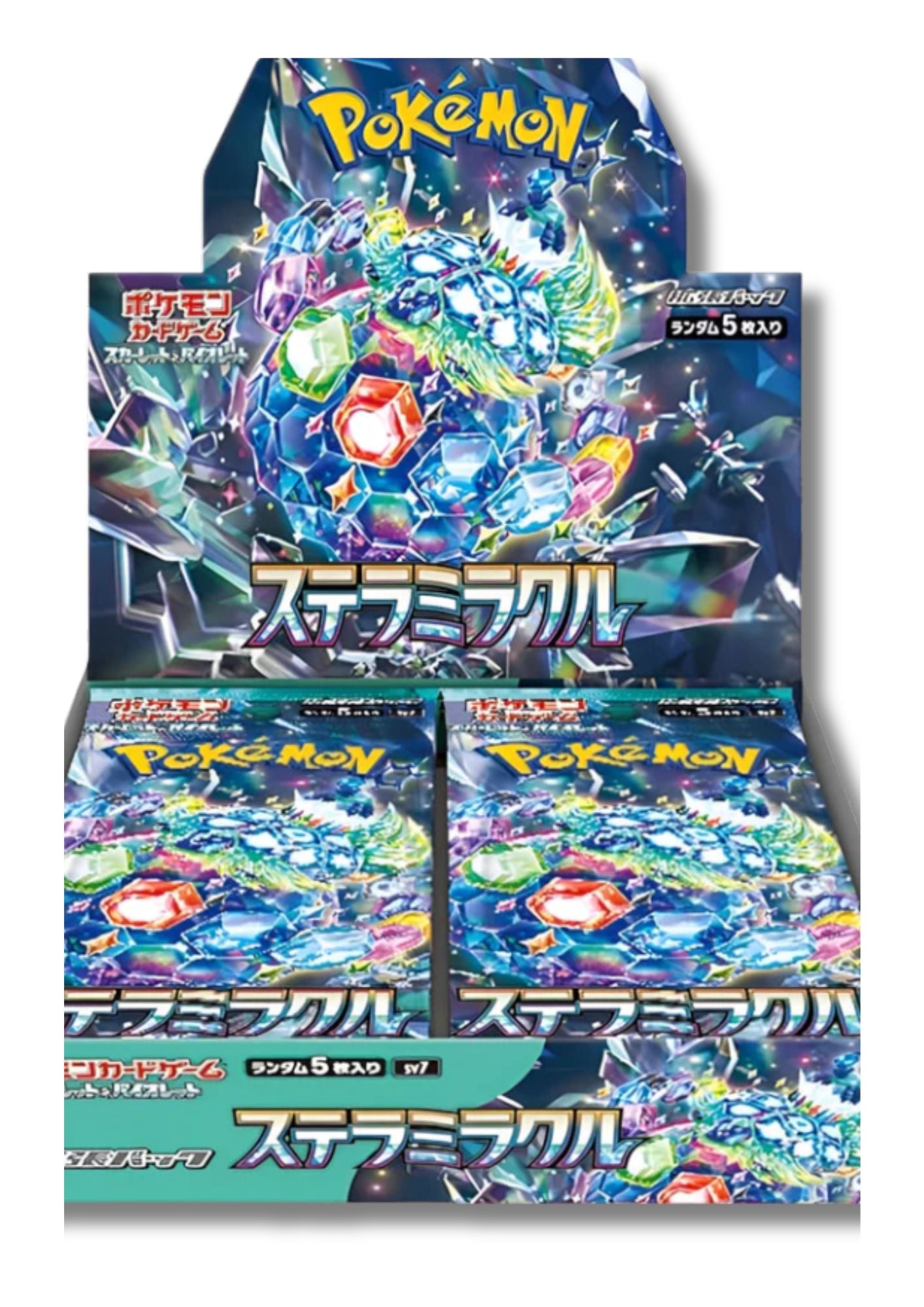 Pokemon Stellar Miracle Display Booster Box Japanisch (sv7)