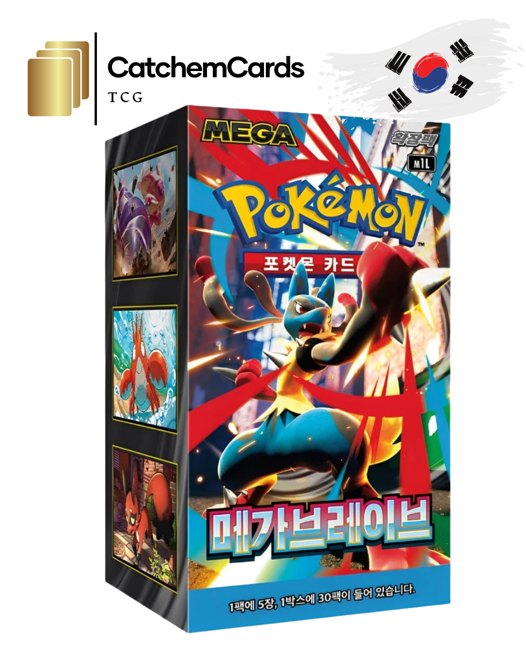 Pokemon Mega Brave Display Koreanisch (M1L)