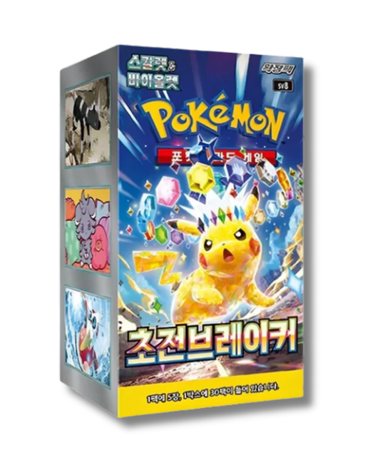 Pokemon Super Electric Breaker Display 30er Booster Box Koreanisch (sv8)