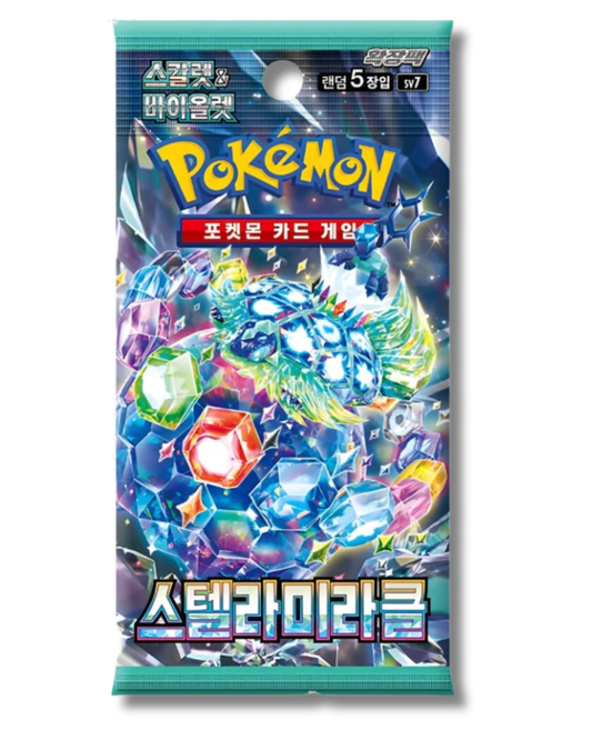 Pokemon Stellar Miracle Booster Pack Koreanisch (sv7)