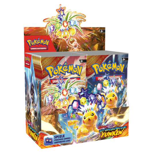 Pokemon Display Stürmische Funken Deutsch (36 Booster) Sammelkarten