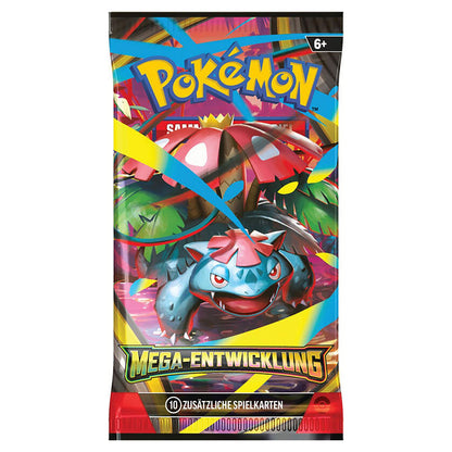 Pokemon Mega-Entwicklung ME01 Booster (Deutsch)