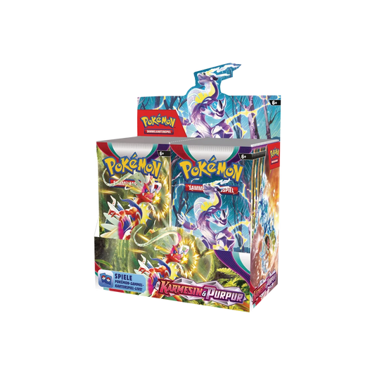 Pokemon Display Karmesin & Purpur Base Deutsch (36 Booster) KP01