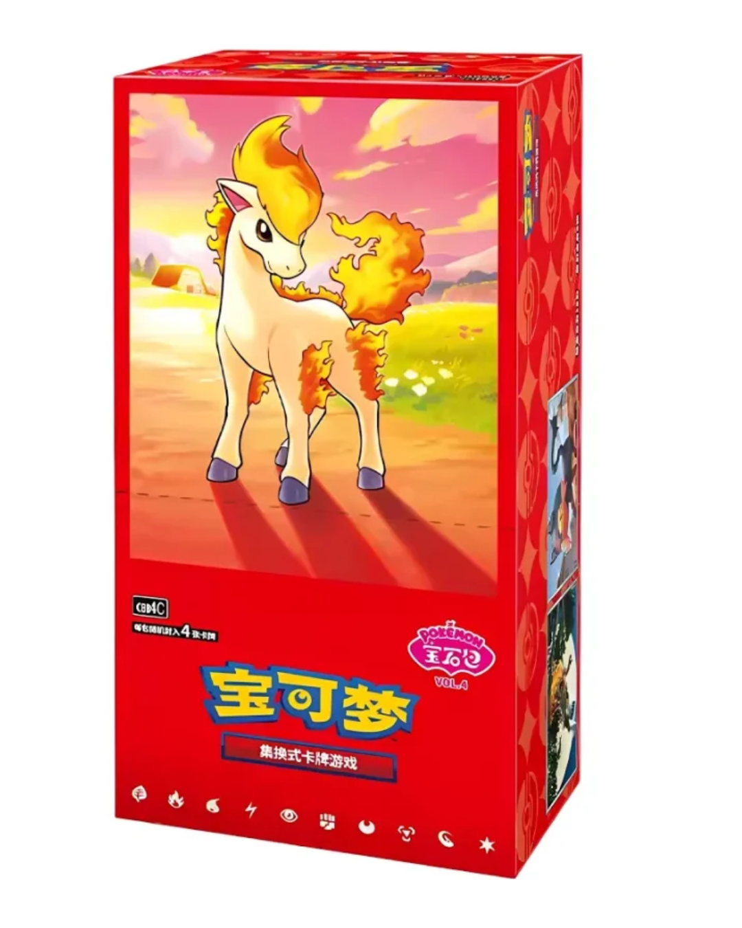 Pokemon Gem Pack vol 4 Display Box (CBB4C)