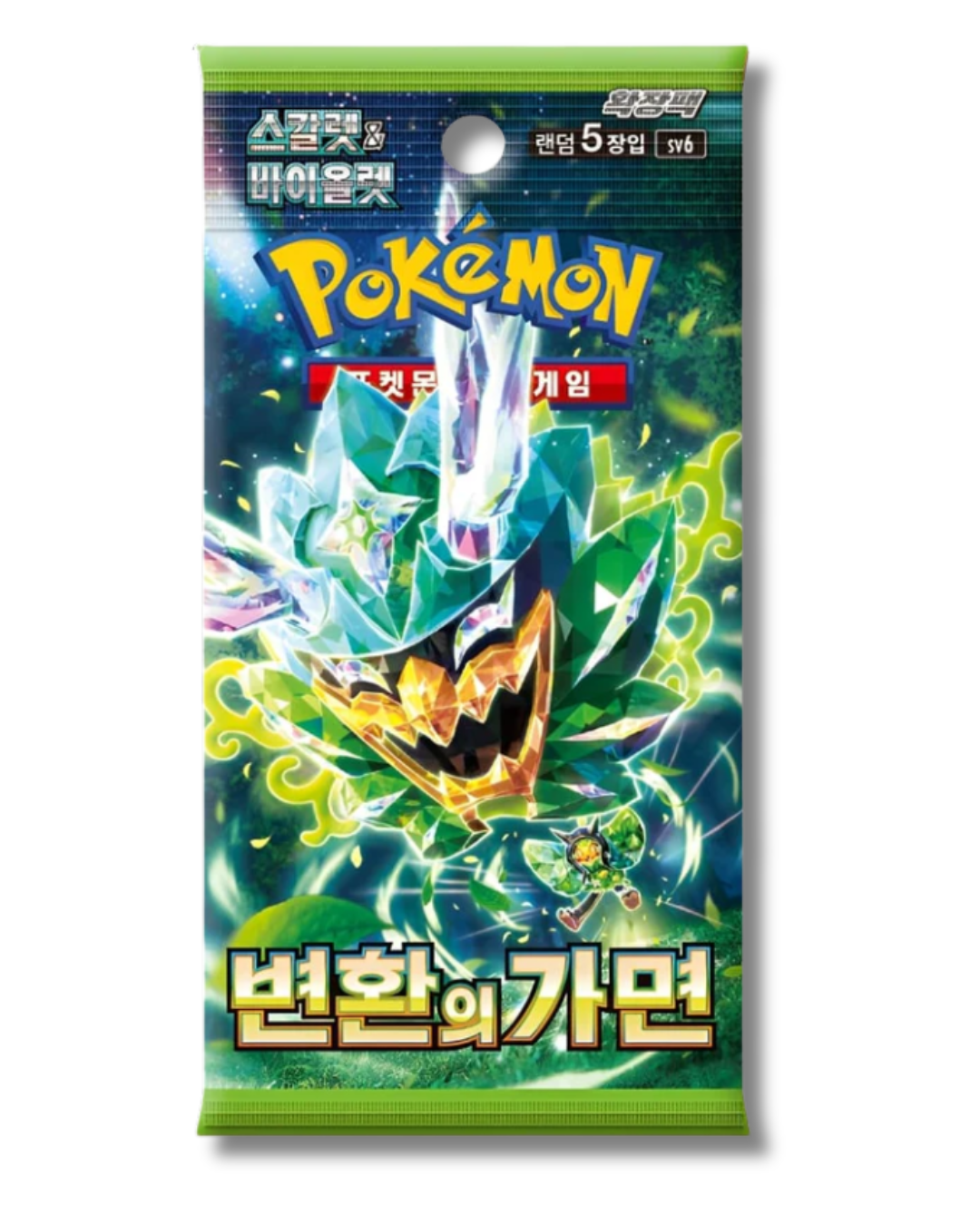 Pokemon Mask of Change Booster Pack Koreanisch (sv6)