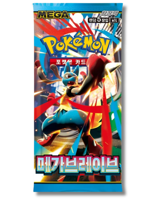 Pokemon Mega Brave Booster Pack Koreanisch (M1L)