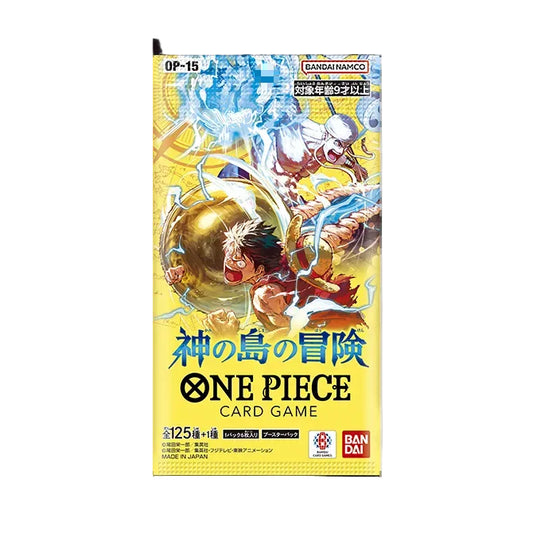 ONE PIECE OP-15 Adventure on Kami's Island Booster Japanisch