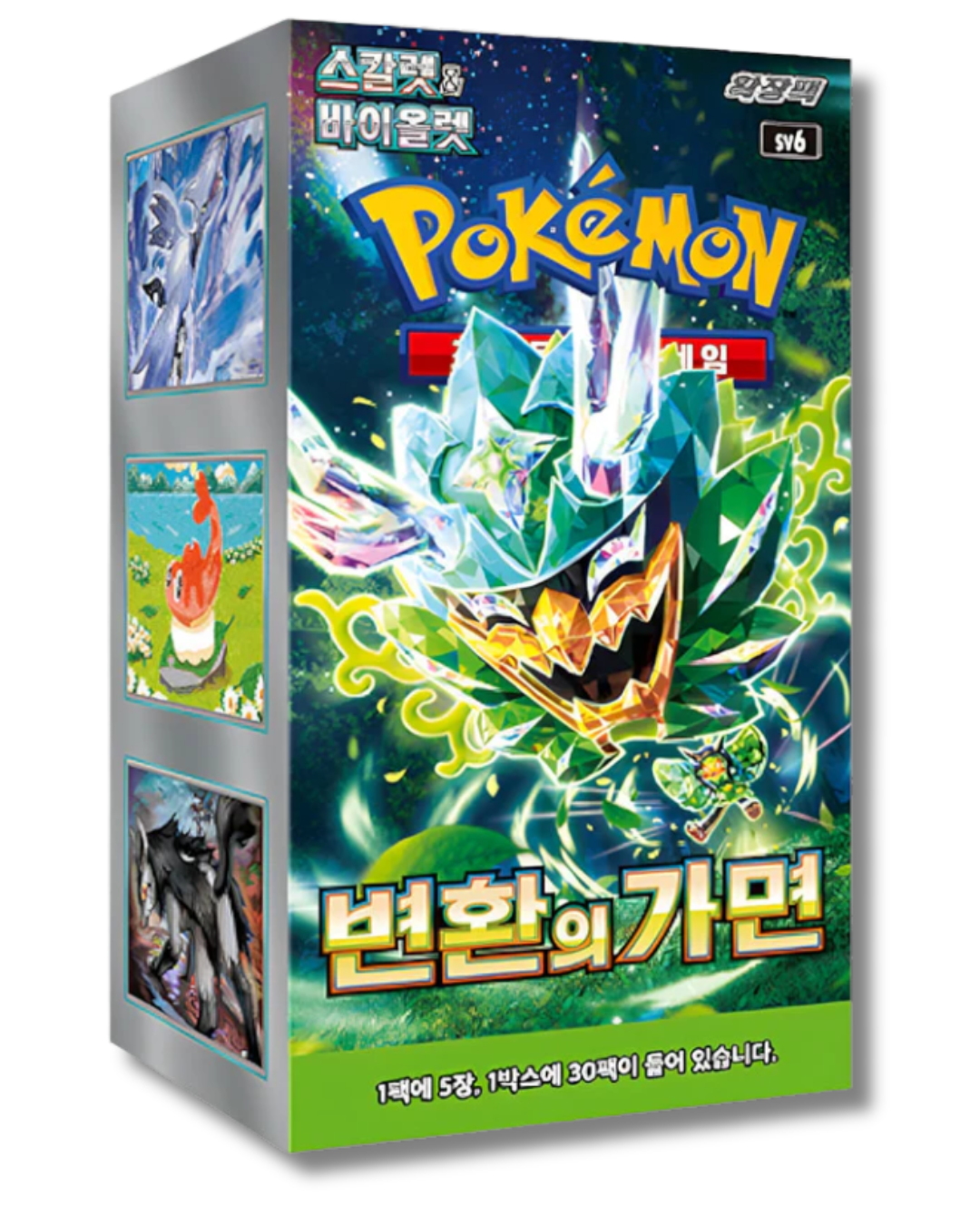 Pokemon Mask of Change Display Booster Box Koreanisch (sv6)