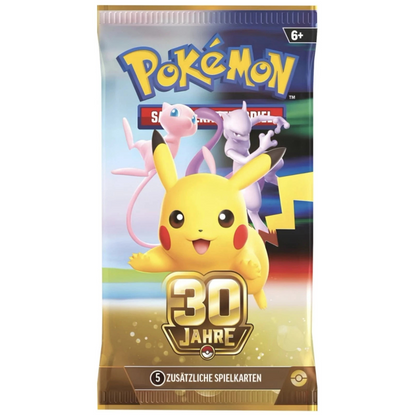 Pokémon 30 Jahre Booster – Deutsch – 30th Celebration