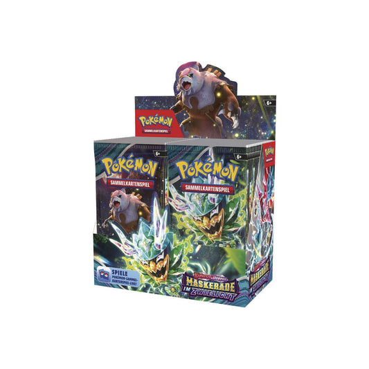 Pokémon Maskerade im Zwielicht Display (KP06) – 36 Booster Deutsch