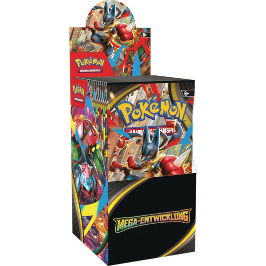 Pokémon Mega-Entwicklung Display ME01 Deutsch – 18 Booster