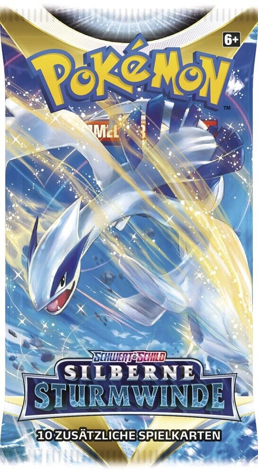 Pokemon Booster Silberne Strumwinde Schwert & Schild Deutsch